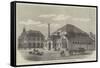 The Working Men's Institute, and New Baths, Barrow-In-Furness-null-Framed Stretched Canvas