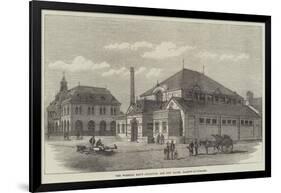 The Working Men's Institute, and New Baths, Barrow-In-Furness-null-Framed Giclee Print