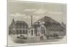The Working Men's Institute, and New Baths, Barrow-In-Furness-null-Mounted Giclee Print