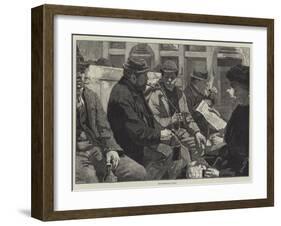 The Workman's Train-Edward R. King-Framed Giclee Print