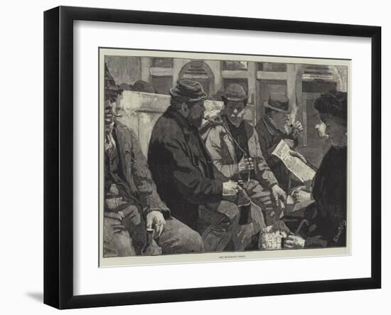 The Workman's Train-Edward R. King-Framed Giclee Print