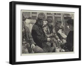 The Workman's Train-Edward R. King-Framed Giclee Print