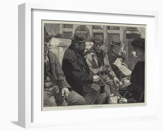The Workman's Train-Edward R. King-Framed Giclee Print