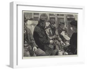The Workman's Train-Edward R. King-Framed Giclee Print