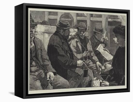 The Workman's Train-Edward R. King-Framed Stretched Canvas