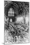 The Workmen in Possession, Westminster Hall, London, 1910-Joseph Pennell-Mounted Giclee Print