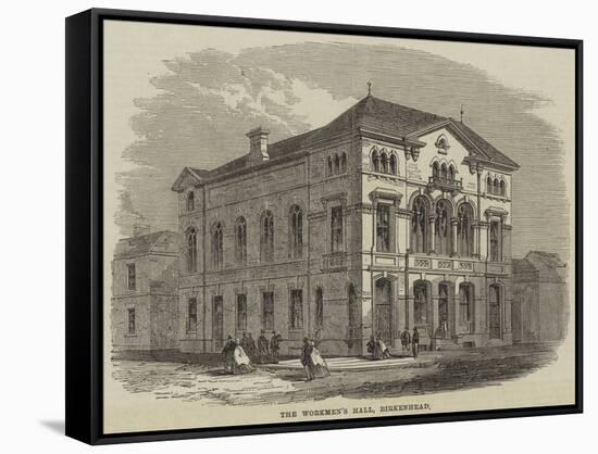 The Workmen's Hall, Birkenhead-null-Framed Stretched Canvas