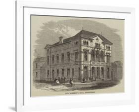 The Workmen's Hall, Birkenhead-null-Framed Giclee Print