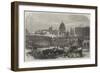The Works of the Metropolitan Extension Railway in Smithfield-null-Framed Giclee Print
