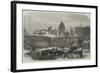 The Works of the Metropolitan Extension Railway in Smithfield-null-Framed Giclee Print