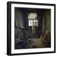 The Workshop of David, 1814-Leon Mathieu Cochereau-Framed Giclee Print