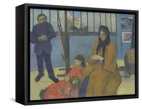 The Workshop Schuffenecker or Family Schuffenecker-Paul Gauguin-Framed Stretched Canvas