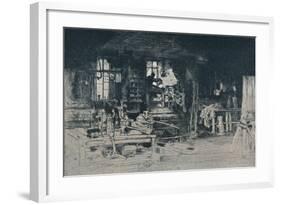 'The Workshop, Stirling', 1905-David Young Cameron-Framed Giclee Print