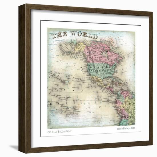 The World 2-Lula Bijoux-Framed Art Print