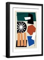 The World around Us Greige-Frances Collett-Framed Giclee Print