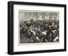 The World at Monte Carlo, the Rush for Seats on the Opening of the Doors of the Casino-Charles Paul Renouard-Framed Giclee Print