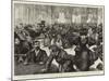 The World at Monte Carlo, the Rush for Seats on the Opening of the Doors of the Casino-Charles Paul Renouard-Mounted Giclee Print