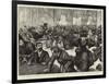 The World at Monte Carlo, the Rush for Seats on the Opening of the Doors of the Casino-Charles Paul Renouard-Framed Giclee Print