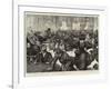 The World at Monte Carlo, the Rush for Seats on the Opening of the Doors of the Casino-Charles Paul Renouard-Framed Giclee Print