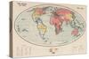 The World at War, 1914-1918 (Colour Litho)-English School-Stretched Canvas