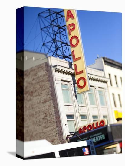 The World Famous Apollo Theatre in Harlem, New York City, New York, United States of America, North-Gavin Hellier-Stretched Canvas