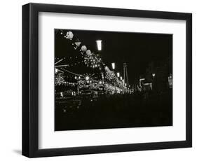 The World Famous Blackpool Illuminations in the Lancashire Seaside Resort-null-Framed Photographic Print