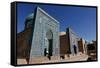 The world-famous Islamic architecture of Samarkand, Uzbekistan, Central Asia-David Pickford-Framed Stretched Canvas