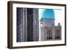 The world-famous Islamic architecture of Samarkand, Uzbekistan, Central Asia-David Pickford-Framed Photographic Print