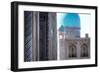 The world-famous Islamic architecture of Samarkand, Uzbekistan, Central Asia-David Pickford-Framed Photographic Print