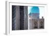 The world-famous Islamic architecture of Samarkand, Uzbekistan, Central Asia-David Pickford-Framed Photographic Print