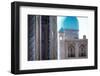 The world-famous Islamic architecture of Samarkand, Uzbekistan, Central Asia-David Pickford-Framed Photographic Print