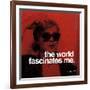 The world fascinates me-null-Framed Art Print