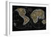 The World In Gold-Russell Brennan-Framed Art Print