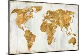 The World In Gold-Russell Brennan-Mounted Art Print