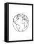 The World in Love-Hanna Lee Tidd-Framed Stretched Canvas