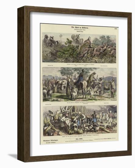 The World in Pictures: German Africa-null-Framed Giclee Print