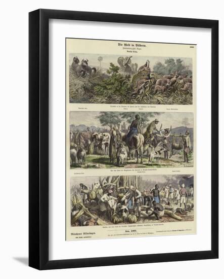 The World in Pictures: German Africa-null-Framed Giclee Print