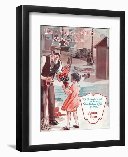 The World Is Filled with Beauty-Charles H. Dickson-Framed Premium Giclee Print