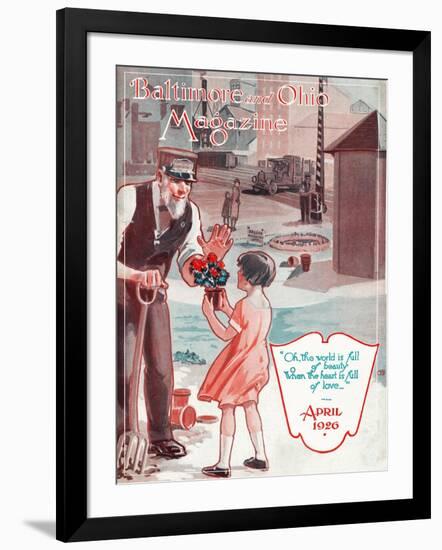 The World Is Filled with Beauty-Charles H. Dickson-Framed Giclee Print