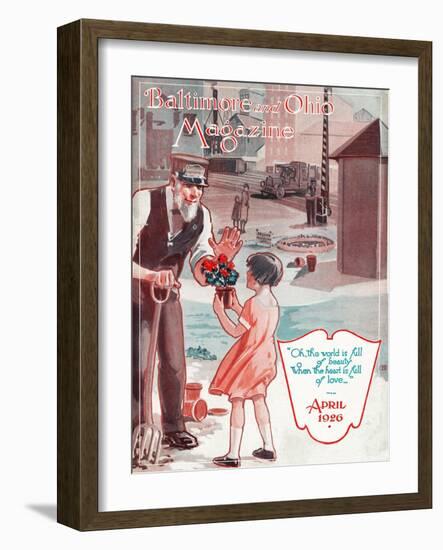 The World Is Filled with Beauty-Charles H. Dickson-Framed Giclee Print