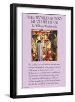 The World Is Too Much With Us-null-Framed Art Print