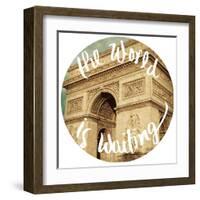 The World Is Waiting-Emily Navas-Framed Art Print