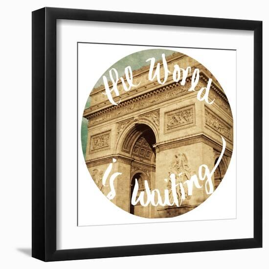 The World Is Waiting-Emily Navas-Framed Art Print