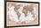 The World Map-null-Framed Poster