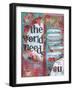 The World Needs You-Cherie Burbach-Framed Art Print