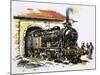 The World of Speed and Power: A Honschel Constructed 2-6-4 Tank Locomotive of 1929 Vintage-John S. Smith-Mounted Giclee Print