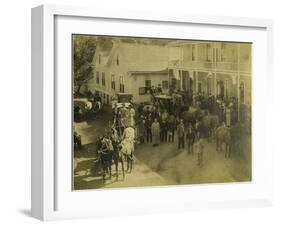 The World Of Stagecoach Transportation, California-null-Framed Art Print