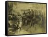 The World Of Stagecoach Transportation, California-null-Framed Stretched Canvas