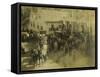 The World Of Stagecoach Transportation, California-null-Framed Stretched Canvas