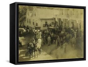The World Of Stagecoach Transportation, California-null-Framed Stretched Canvas